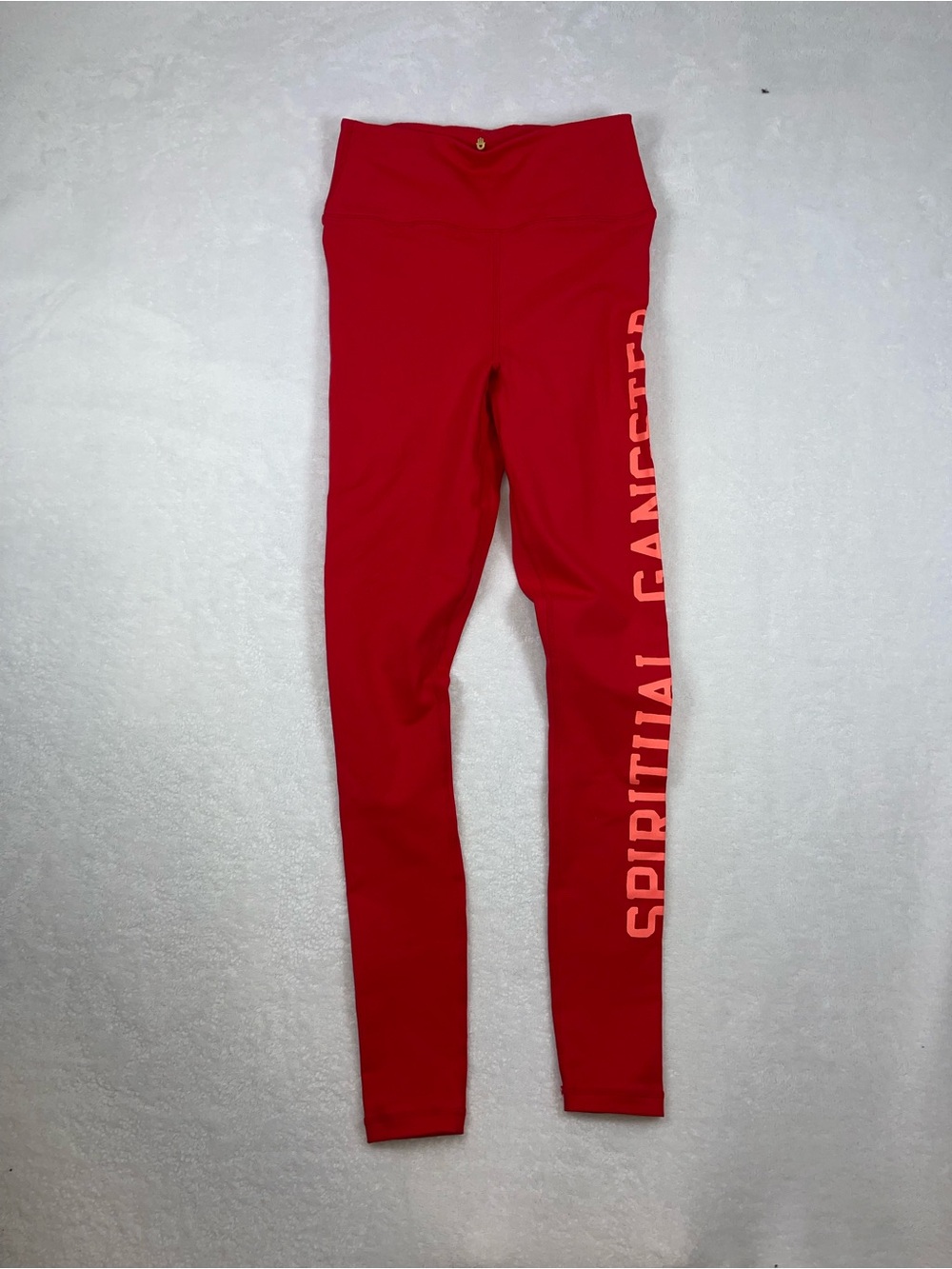 Spiritual Gangster Red leggings XS Leggings big spell out